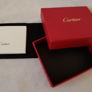 Genuine Cartier Red Gift Box